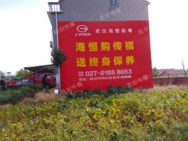 修文墙体广告影响褪色的因素