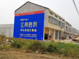 修文农村墙体广告在不同形式上面展现的不同特色