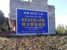 修文墙体广告的好处