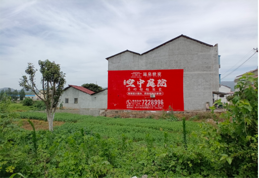 修文做墙体广告的意义