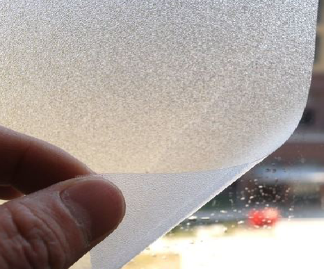 修文玻璃门外面粘广告用什么材料好？